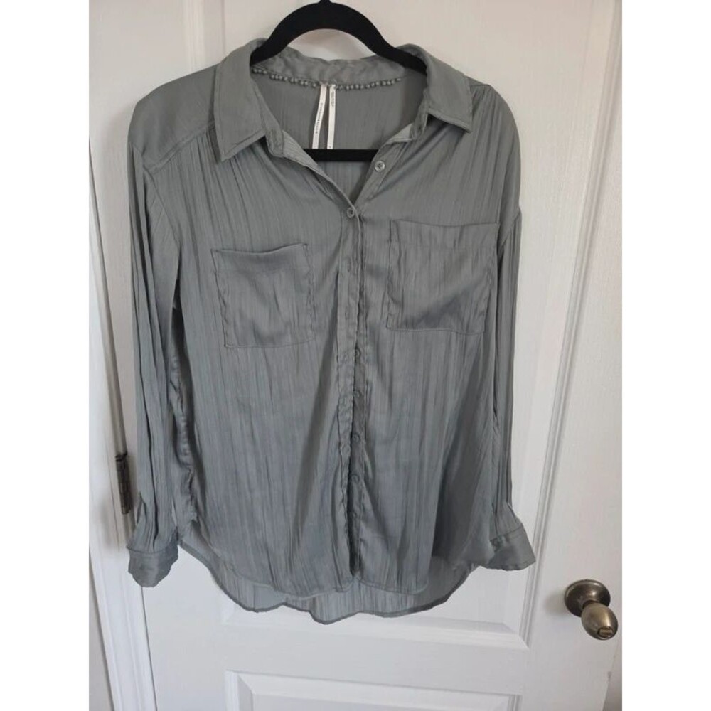 Sage green shirt